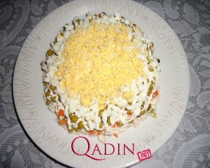 Praqa salatı (foto resept)
