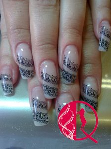 "Stamping Nail Art" d&#305;rnaq dizayn&#305; komlekti