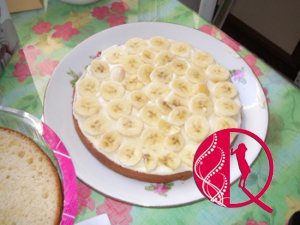 Bananlı tort (foto resept)