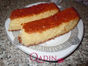 Mannılı keks (foto resept)