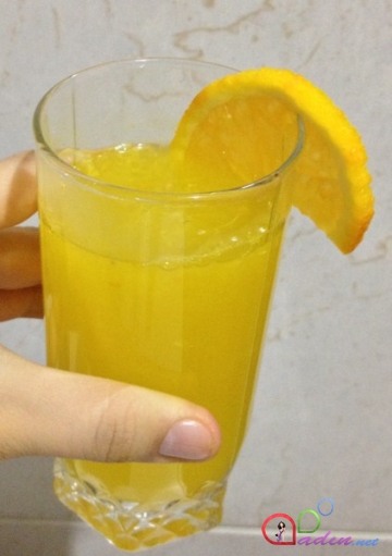 Portağal limonadı (foto resept)
