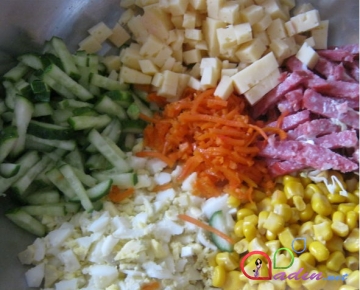 Holland pendirli salat (foto resept)
