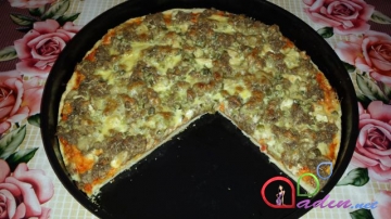 Ləvəngili pizza (foto resept)
