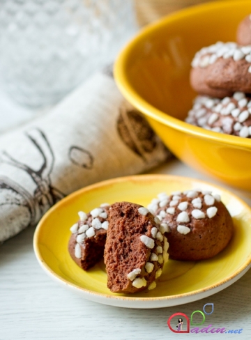 Şokoladlı peçenye (foto resept)