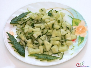 Tərəvəzli salat (foto resept)