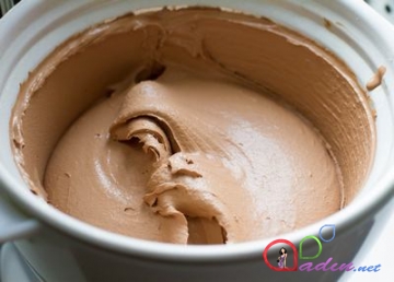 Şokoladlı dondurma (foto resept)
