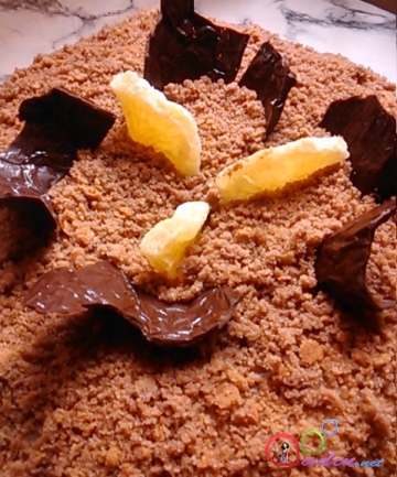 Ananaslı, şokoladlı ev tortu (foto resept)