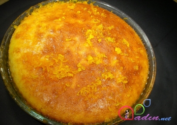 Portağallı keks (foto resept)