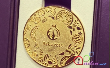 "Bakı 2015"in medalı