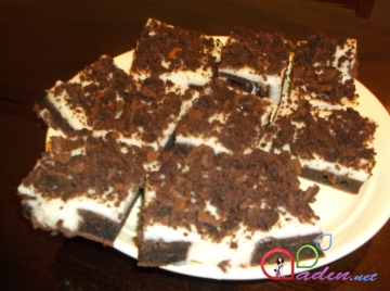 Südlü kakaolu piroq (foto resept)
