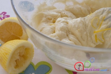 Kəsmikli-limonlu biskivit(foto resept)