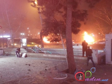 Ankarada güclü partlayış: 27 nəfər ölüb, 75 nəfər yaralanıb 