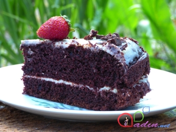 Şokoladlı tort (foto resept)