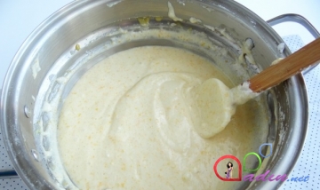 Limonlu biskvit (foto resept)
