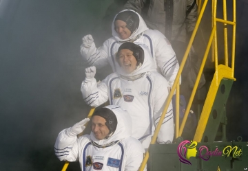 Yaponiyalı astronavtın boyu kosmosda 9 sm uzanıb
