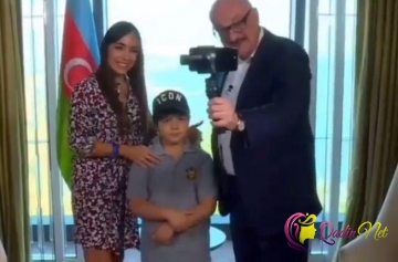 Leyla Əliyeva və oğlu Rusiyanın mətbəx verilişinə çəkildi - Video