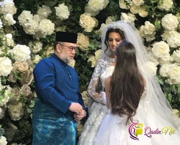 Malayziya kralı Moskva gözəli ilə evləndi - FOTO