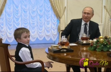 Putin bu uşağın ən böyük arzusunu reallaşdırdı-FOTO