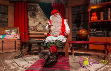 Laplandiyadalı Santadan məktub-FOTO