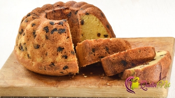 Üzümlü keks (foto-resept)