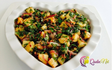 Kartof salatı (foto-resept)
