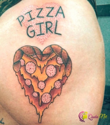 Pizza sevgisini belə göstərdi-FOTO