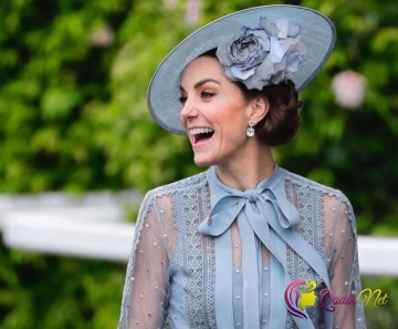 Kate Middleton gözəlliyi ilə hər kəsin diqqətini çəkdi-FOTO