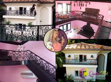Paris Hilton itlərinə villa tikdirdi-FOTO
