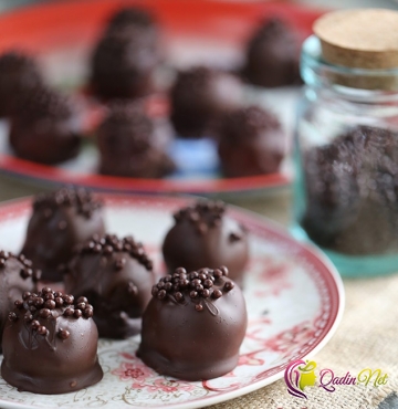 Qozlu şokoladlı bonbonlar (foto-resept)