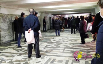 Bakı metrosunda sıxlıq yarandı