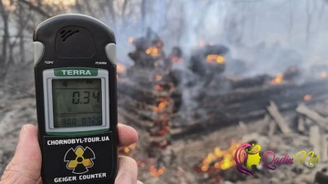 Çernobılda radiasiya yenidən 16 dəfə yüksəldi - VİDEO