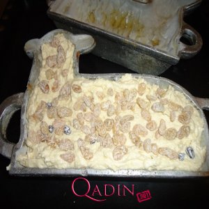 Formalı keks-Quzu (foto resept)