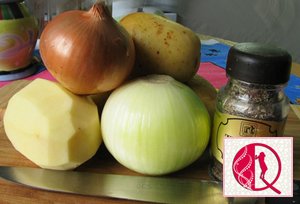 Kartoflu qiym&#601; piroqu (fotolu resept)
