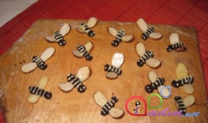 "Şokolad" arılar (foto resept)