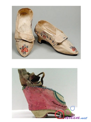 Hündürdaban ayaqqabıların tarixi