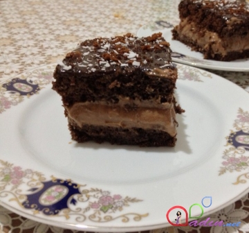 Pendirli-şokoladlı tort (foto resept)