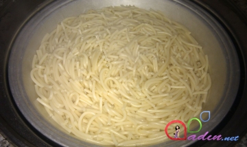 Holland pendirli spagetti (foto resept)