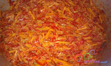 Bibər salatı (foto resept)