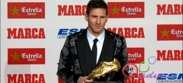 Messi "Qızıl butsı"nın sahibi oldu
