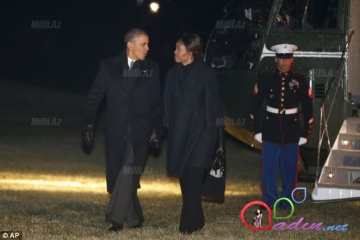 Dünyanın ən eksklüziv uçuşu: Barak Obamanın nadir fotoları
