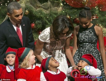 Barak Obama: " Yaxşı ki, caynaqlarını evdə qoyubsan"