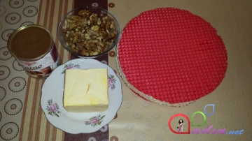 Vaflili tort (foto-resept)
