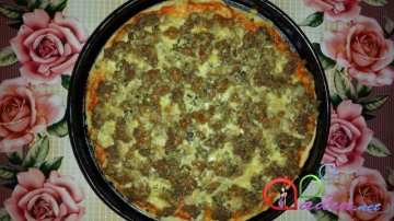 Ləvəngili pizza (foto resept)