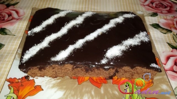 Zəncəfilli, şokoladlı keks (foto resept)
