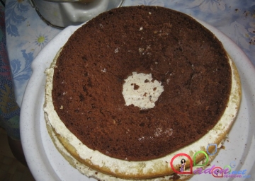 Qeyri-adi gözəl tort (foto resept)