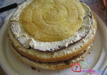 Qeyri-adi gözəl tort (foto resept)