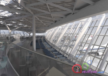 Bakı aeroportunun yeni terminalı: o necə olacaq? - FOTO