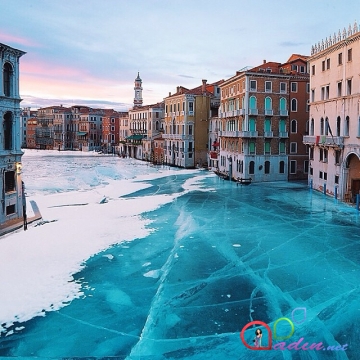 Buz bağlamış Venesiya - FOTOSESSİYA
