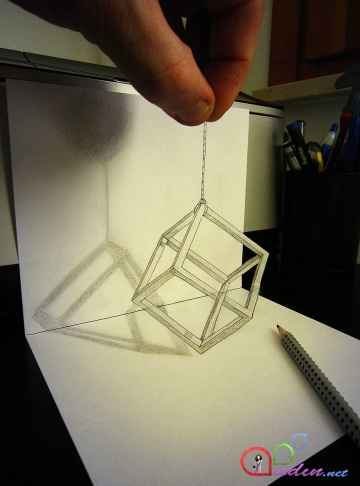 Alessandro Diddinin 3D formatlı rəsmləri