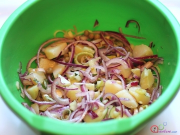 Tərəvəzli salat (foto resept)